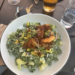 Nashville Hot Chicken Chopped Salad