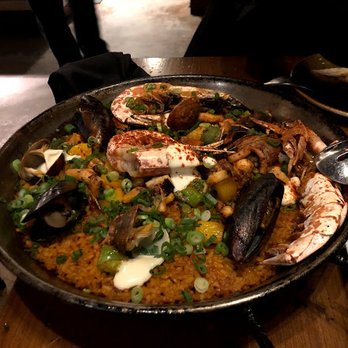Vaca - Paella de Mariscos - Tapas/Small Plates Near Me - Costa Mesa, California Vaca - Paella de Mariscos - Tapas/Small Plates Near Me - Costa Mesa, California