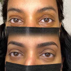 Beautifeye Beauty - Before and after: ombre powder brows