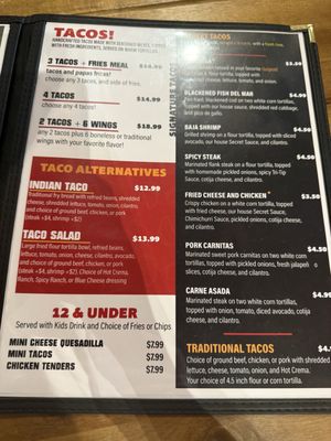 Menu photo 4 El Cheto Chickasha, OK Menu photo 4 El Cheto Chickasha, OK