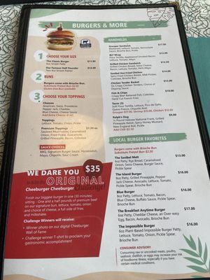 Menu photo 5 Cheeburger Cheeburger Sanibel Island, FL Menu photo 5 Cheeburger Cheeburger Sanibel Island, FL