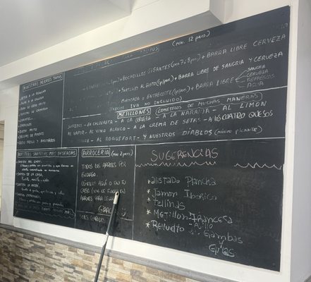 Menu photo 1 Los Mejillones Valencia, V Menu photo 1 Los Mejillones Valencia, V