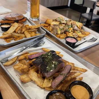 Grain Theory - First time they messed up my stake, more like well done on the other side - Breweries Near Me - Abilene, Texas