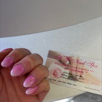 KV Nail Spa - Dip powder ombré mani! - Nail Salons Near Me - Walnut Creek, California