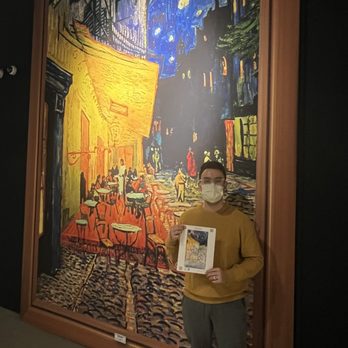 Van Gogh Exhibition - Giant painting! - Art Galleries Near Me - Seattle, Washington