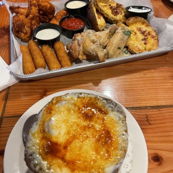 Suspenders Restaurant & Pub - French onion, Sampler - Bars Near Me - Union, New Jersey Suspenders Restaurant & Pub - French onion, Sampler - Bars Near Me - Union, New Jersey