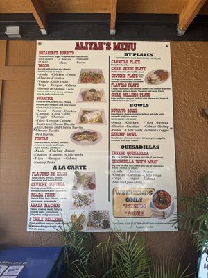 Menu photo 1 Aliyah's Kitchen and Grill  Templeton, CA