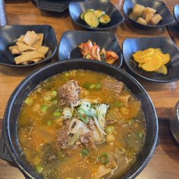 Beef and Baby Cabbage Bone Broth Soup