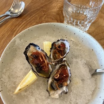 Jo's Modern Thai - The waiter created a half portion of oysters for me since my friends don't like oysters! So good!!! - Thai Near Me - Oakland, California Jo's Modern Thai - The waiter created a half portion of oysters for me since my friends don't like oysters! So good!!! - Thai Near Me - Oakland, California