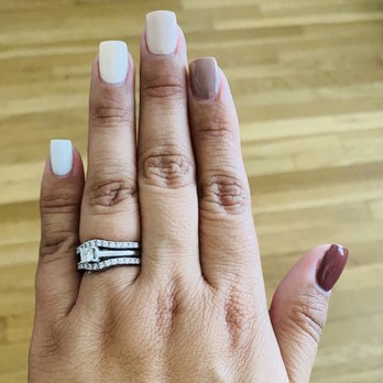 Simply Shear & Spa - Set of Nails on my Natural Nails  Love it - Hair Salons Near Me - Lakeside, California