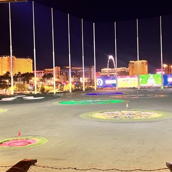 Topgolf - Golding and a view of Vegas - Golf Near Me - Las Vegas, Nevada