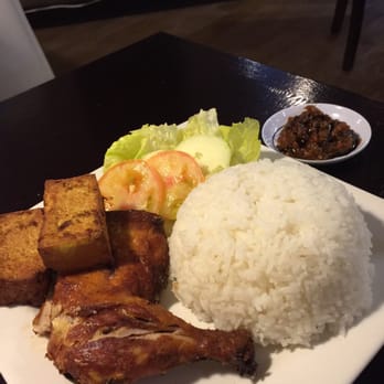 Twin Panda - Ayam Penyet (Indo Fried Chicken rice combo) - Indonesian Near Me - Austin, Texas Twin Panda - Ayam Penyet (Indo Fried Chicken rice combo) - Indonesian Near Me - Austin, Texas