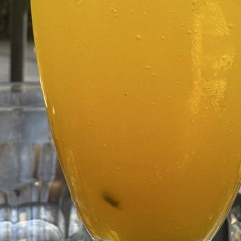 The Brownstone Cafe - fly in mimosa - New American Near Me - Fullerton, California