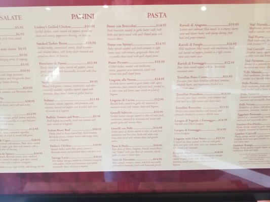 Menu photo 2 Filho's Cucina Groton, MA