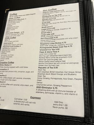 Menu photo 1 Will & Co. Cafe Plymouth, MA Menu photo 1 Will & Co. Cafe Plymouth, MA
