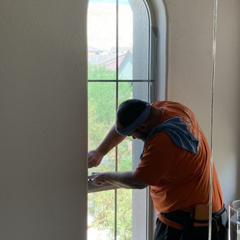 Mensch's Window Tinting - Heat reducing film applied to stairway window! - Home Window Tinting Near Me - Las Vegas, Nevada Mensch's Window Tinting - Heat reducing film applied to stairway window! - Home Window Tinting Near Me - Las Vegas, Nevada