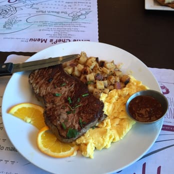 Beach Plum Kitchen - steak and eggs - New American Near Me - Carlsbad, California