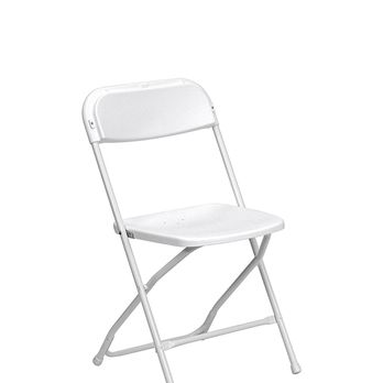 Fiestas & More - White folding chair - Party Equipment Rentals Near Me Fiestas & More - White folding chair - Party Equipment Rentals Near Me