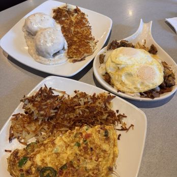 Triple A Cafe - Sausage Biscuits and Gravy CF Steak Skillet Chicken Fajita OmeletteChicken - Breakfast & Brunch Near Me - Fort Worth, Texas Triple A Cafe - Sausage Biscuits and Gravy CF Steak Skillet Chicken Fajita OmeletteChicken - Breakfast & Brunch Near Me - Fort Worth, Texas