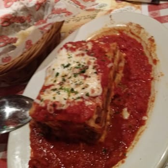 Buca di Beppo Italian Restaurant - Most delectable lasagna to put in your mouth! - Italian Near Me - Brea, California