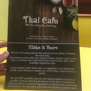 Thai Cafe - Thai Near Me - Jackson, Tennessee