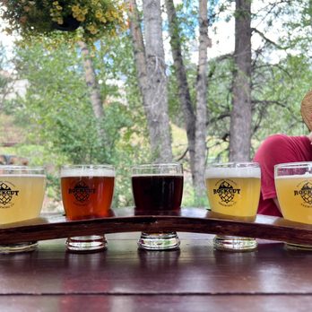 Rock Cut Brewing Company - flight ($9 with yelp checkin) - Brewpubs Near Me - Estes Park, Colorado Rock Cut Brewing Company - flight ($9 with yelp checkin) - Brewpubs Near Me - Estes Park, Colorado