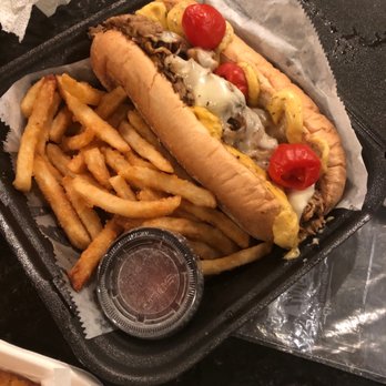 Krasa - Chicken Philly Cheesesteak Combo - Burgers Near Me - Chicago, Illinois Krasa - Chicken Philly Cheesesteak Combo - Burgers Near Me - Chicago, Illinois