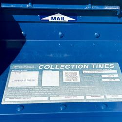 US Post Office - Hours of Operation for the facility are 1- 4; box outside picks up at 2