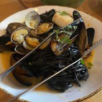 Gumba - Spaghettini with seafood - Italian Near Me - Portland, Oregon Gumba - Spaghettini with seafood - Italian Near Me - Portland, Oregon