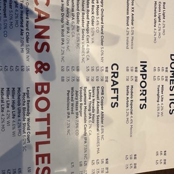 Hickory Tavern - Craft beer list - Sports Bars Near Me - Columbia, South Carolina