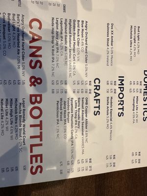 Menu photo 2 Hickory Tavern Columbia, SC