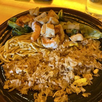 Flame - Hibachi Free Range Chicken and Shrimp - Asian Fusion Near Me - Bronx, New York