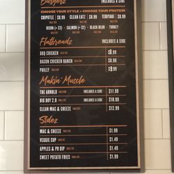 Clean Eatz - Raleigh - 7/23/2023-Menu
