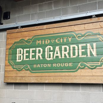 Mid City Beer Garden - IG: tonylameats | - Beer Gardens Near Me - Baton Rouge, Louisiana