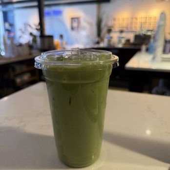 Blue Sky Brews - Mango matcha - Coffee & Tea Near Me - Cleveland, Ohio