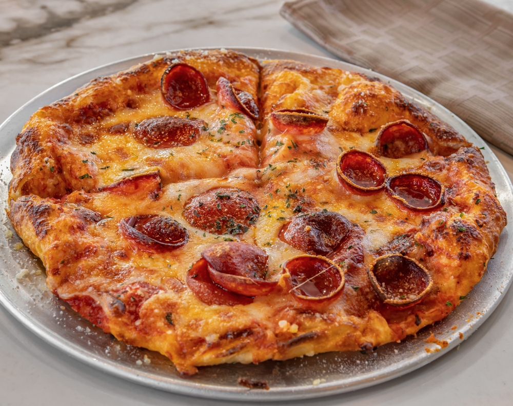 Food from Aroma’s Italian Grill