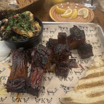 Kinfolk Southern Kitchen - Ribs and brussel sprouts - Southern Near Me - Washington, DC, District of Columbia Kinfolk Southern Kitchen - Ribs and brussel sprouts - Southern Near Me - Washington, DC, District of Columbia