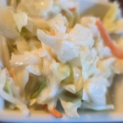 Sculley's - Creamy, not vinegary, cole slaw.