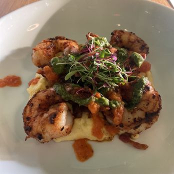 Heirloom MKE - Grilled shrimp polenta - Food Trucks Near Me - Milwaukee, Wisconsin