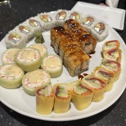 Sushi RoxX - Cucumber Wrap Philly Roll Ricky Roll Sashimi Roll