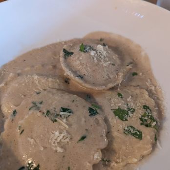 Wild Morel Restaurant - Mushroom ravioli special-- 10000000/10 - Modern European Near Me - Brevard, North Carolina