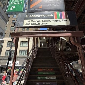 CTA - Adams/Wabash - Adams/Wabash CTA - Train Stations Near Me - Chicago, Illinois