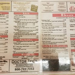 Jo's Family Restaurant - Menu
