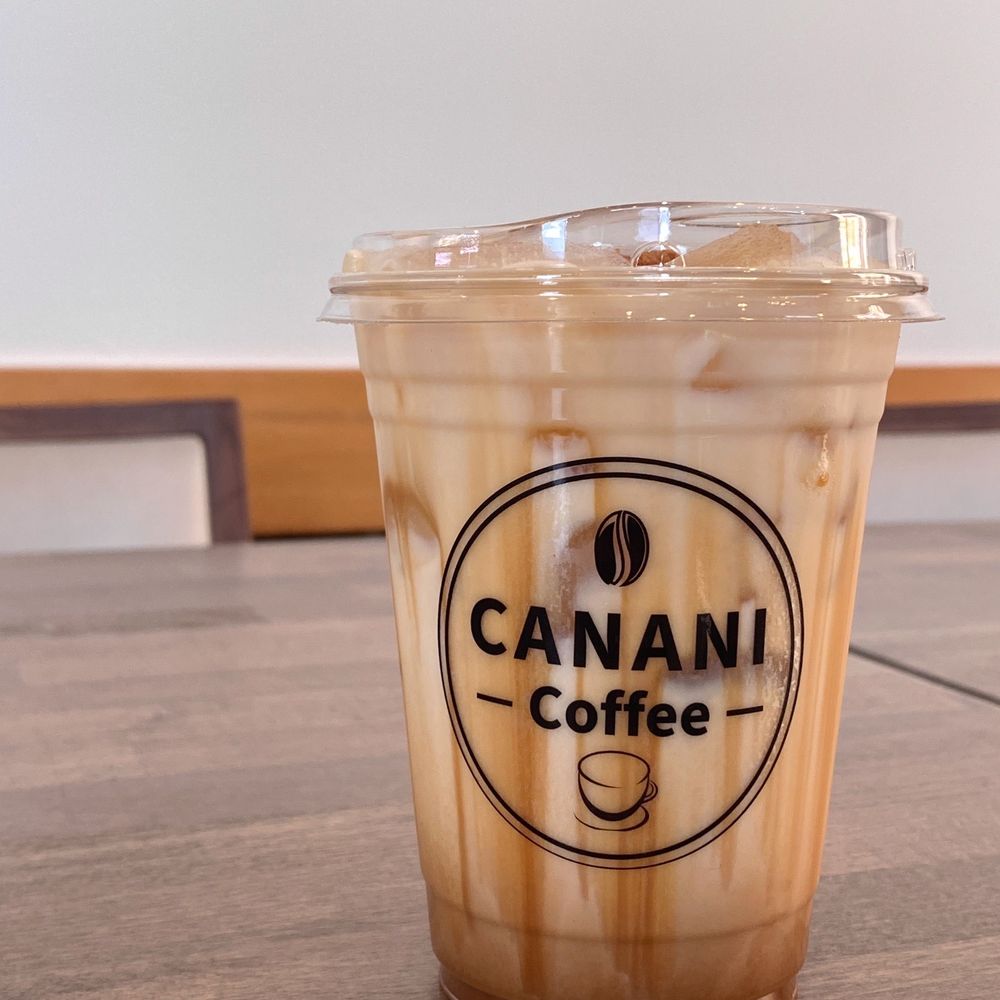 Canani Coffee - Biscoff Latte ($7 - Iced) - Coffee & Tea Near Me - Pomona, California