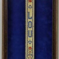 The Great Frame Up - Panel from an instrument.