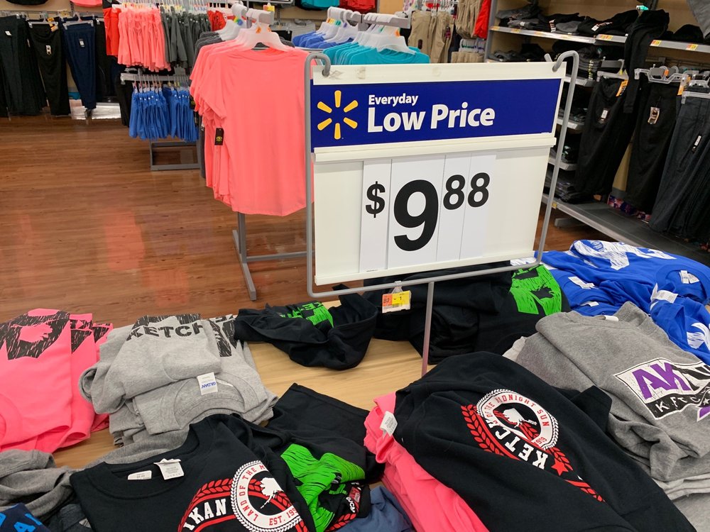 WALMART 4230 Don King Rd, Ketchikan, Alaska Department Stores