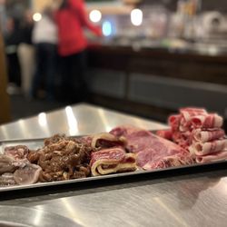 The K BBQ - Bulgogi, Kalbi, ribeye, brisket