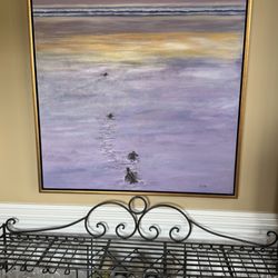 Frame Warehouse - Oil painting with customized framing