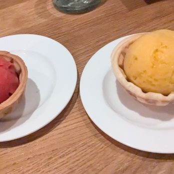 The Select - Raspberry and mango sorbet. - Mediterranean Near Me - Sandy Springs, Georgia The Select - Raspberry and mango sorbet. - Mediterranean Near Me - Sandy Springs, Georgia
