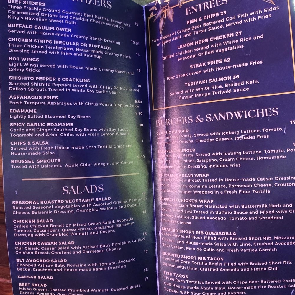 Menu Dec 2025 Menu Dec 2025